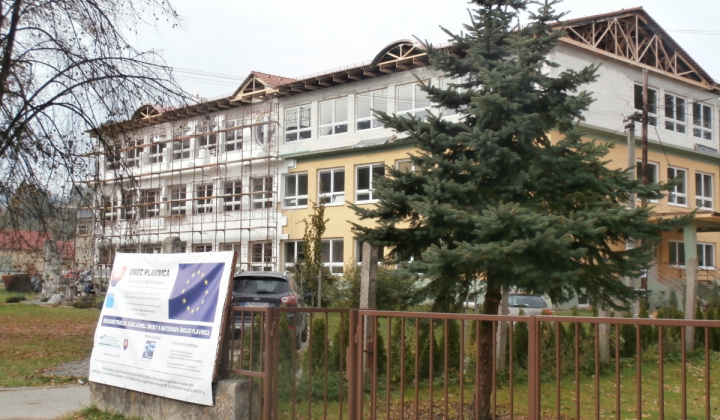 14. fotografia fotogalérie Projekty / Rekonštrukcia Základnej školy s Materskou školou Plavnica - foto