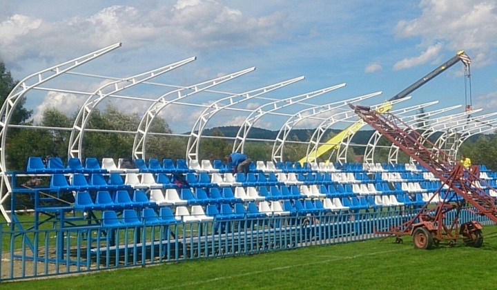 3. fotografia fotogalérie Projekty / Výstavba futbalovej tribúny v areáli futbalového ihriska I. a II. etapa - foto