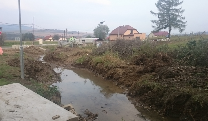 9. fotografia fotogalérie Projekty / Protipovodňové opatrenia potoka Jasenok - foto