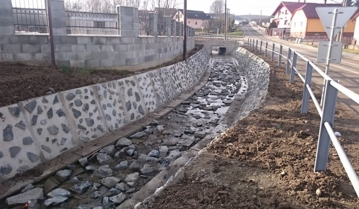13. fotografia fotogalérie Projekty / Protipovodňové opatrenia potoka Jasenok - foto