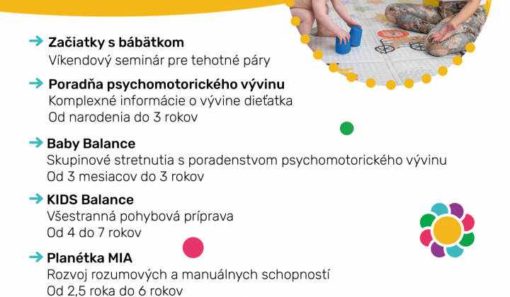 1. fotografia fotogalérie Aktuality / Baby Balance - leták - foto