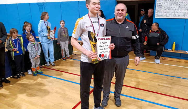 6. fotografia fotogalérie Turnaj žiakov v stolnom tenise - 05. 01. 2024