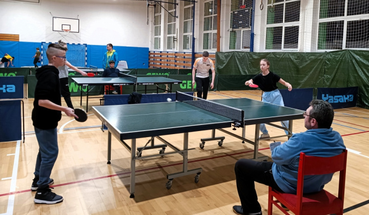 13. fotografia fotogalérie Turnaj žiakov v stolnom tenise - 05. 01. 2024