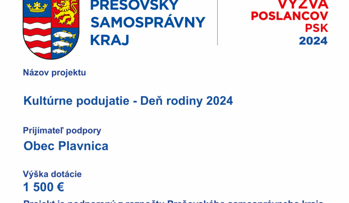 1. fotografia fotogalérie Aktuality / Deň rodiny 2024 - foto