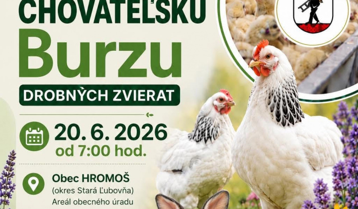 1. fotografia fotogalérie Aktuality / Chovateľská burza v obci Hromoš  - foto