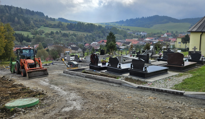 9. fotografia fotogalérie Obecný podnik – Nová prístupová cesta na cintorín