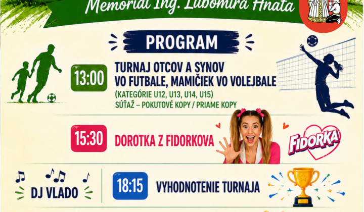 Fotka - Turnaj otcov - Memoriál Ing. Ľubomíra Hnata 
