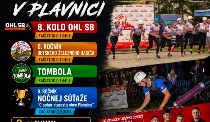 Fotka - Hasičský deň v Plavnici 2026
