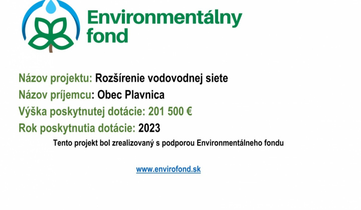 Fotka - Rozšírenie vodovodnej siete