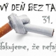 Svetový deň bez tabaku - 31. máj 2021